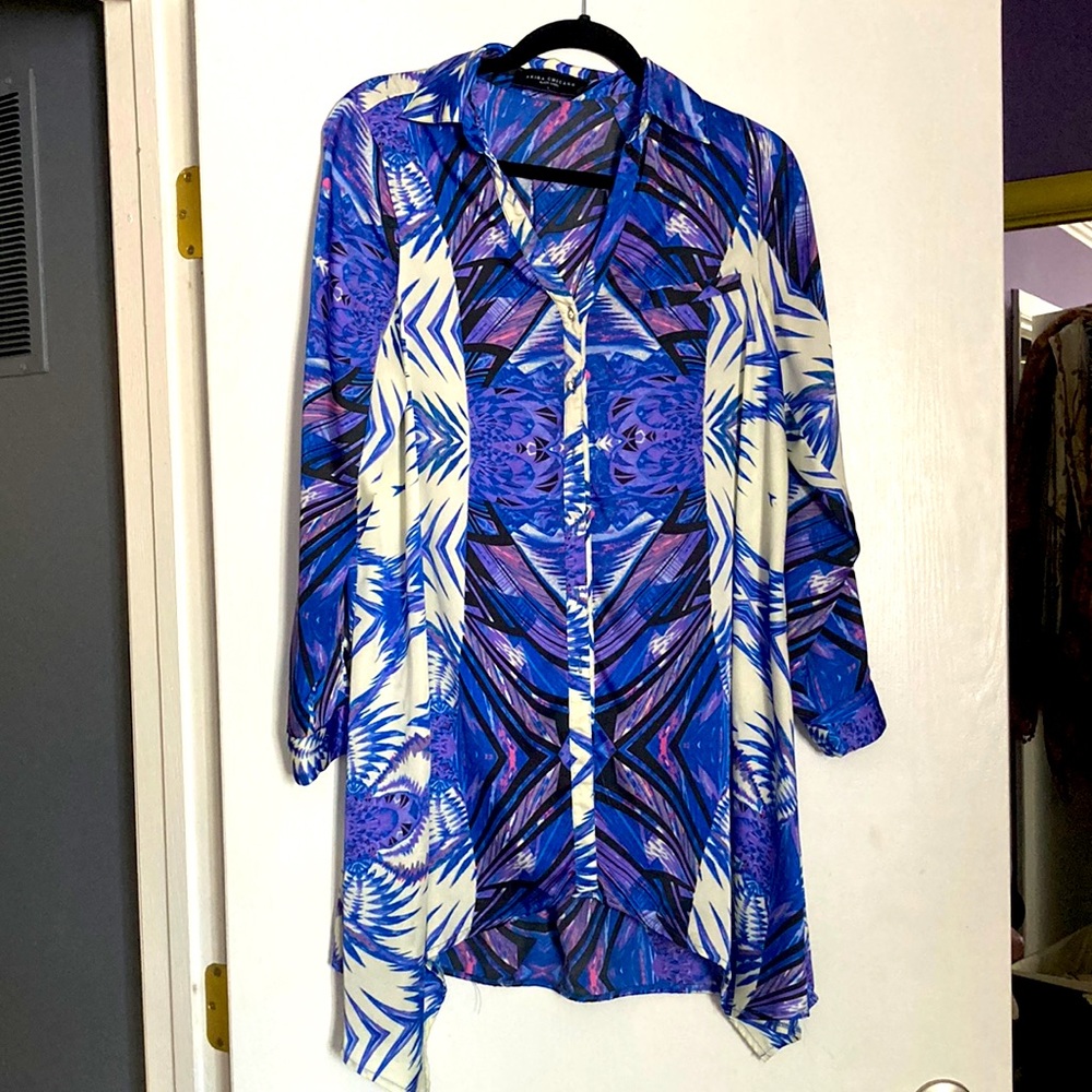 Long button down shrt